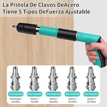 PISTOLA FULMINANTE DE CLAVOS